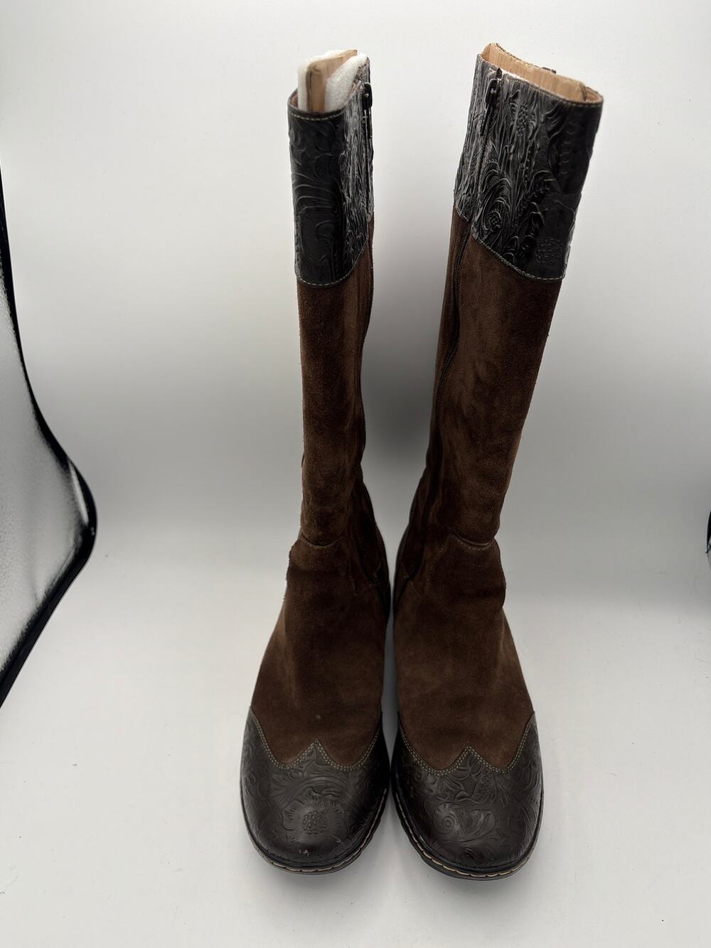 Women’s Söfft Size 8.5 Chocolate Brown Leather Knee High Boots
